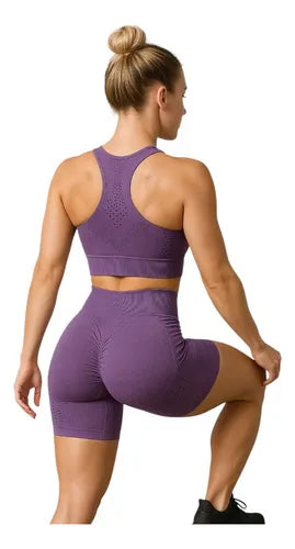 Pantalones cortos de fitness que levantan los glúteos