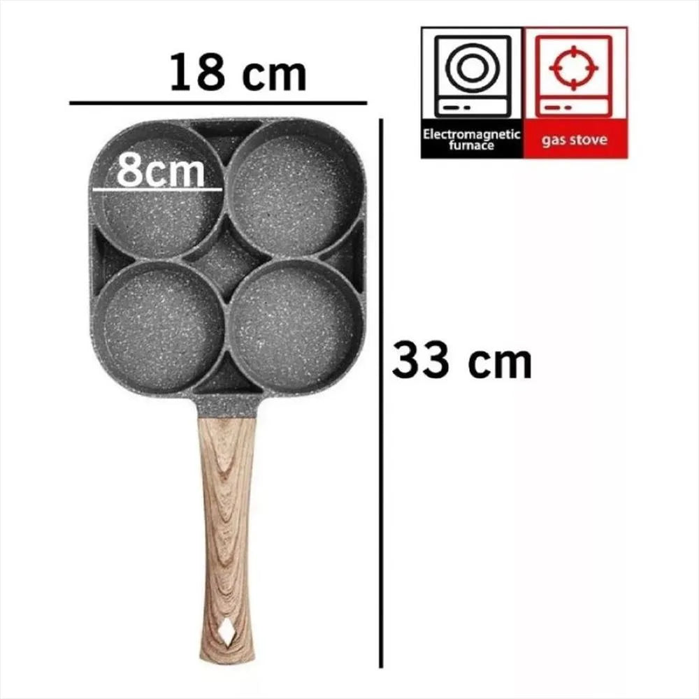 Sartén antiadherente 4 en 1